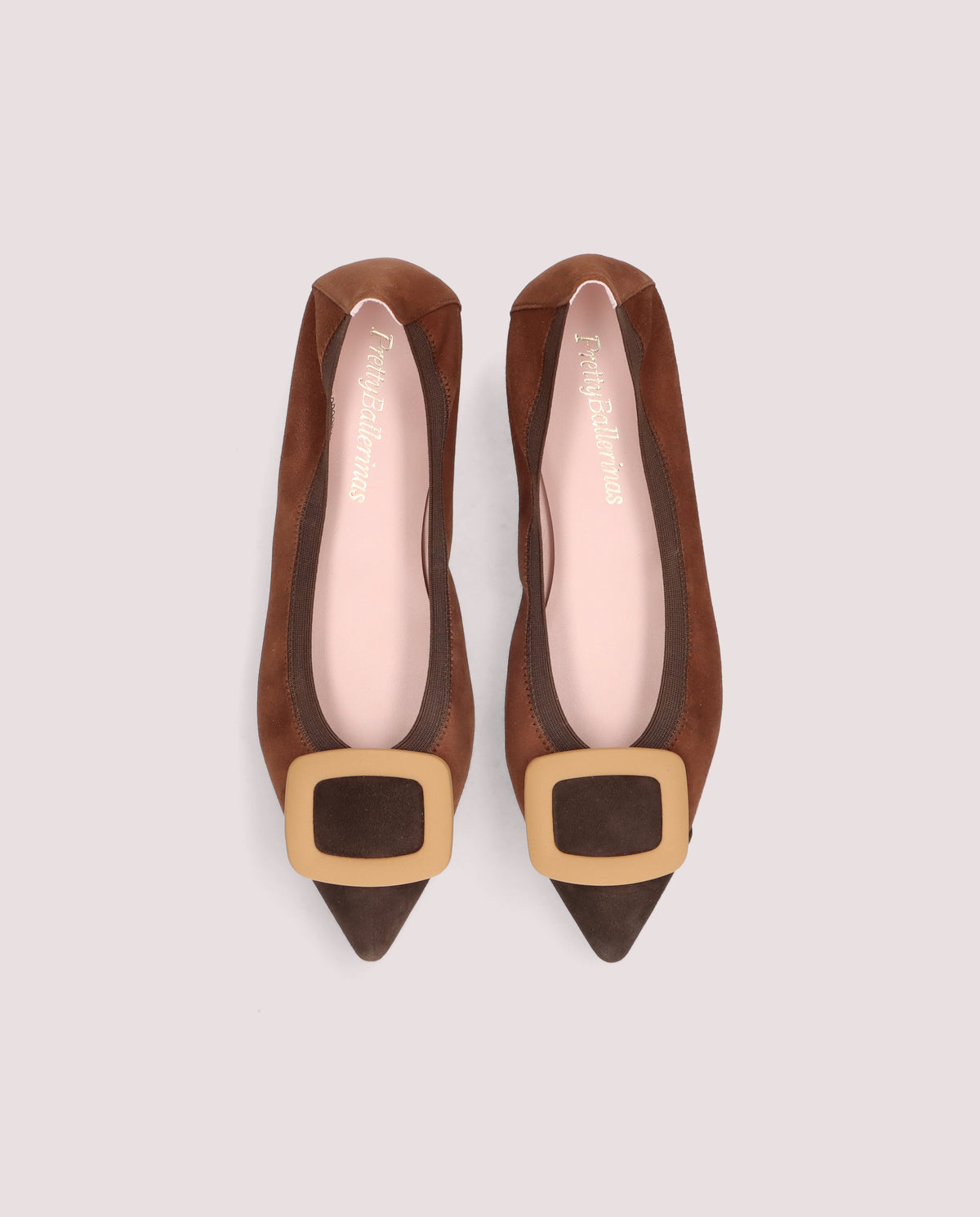 Nicole Brown Buckle Flat