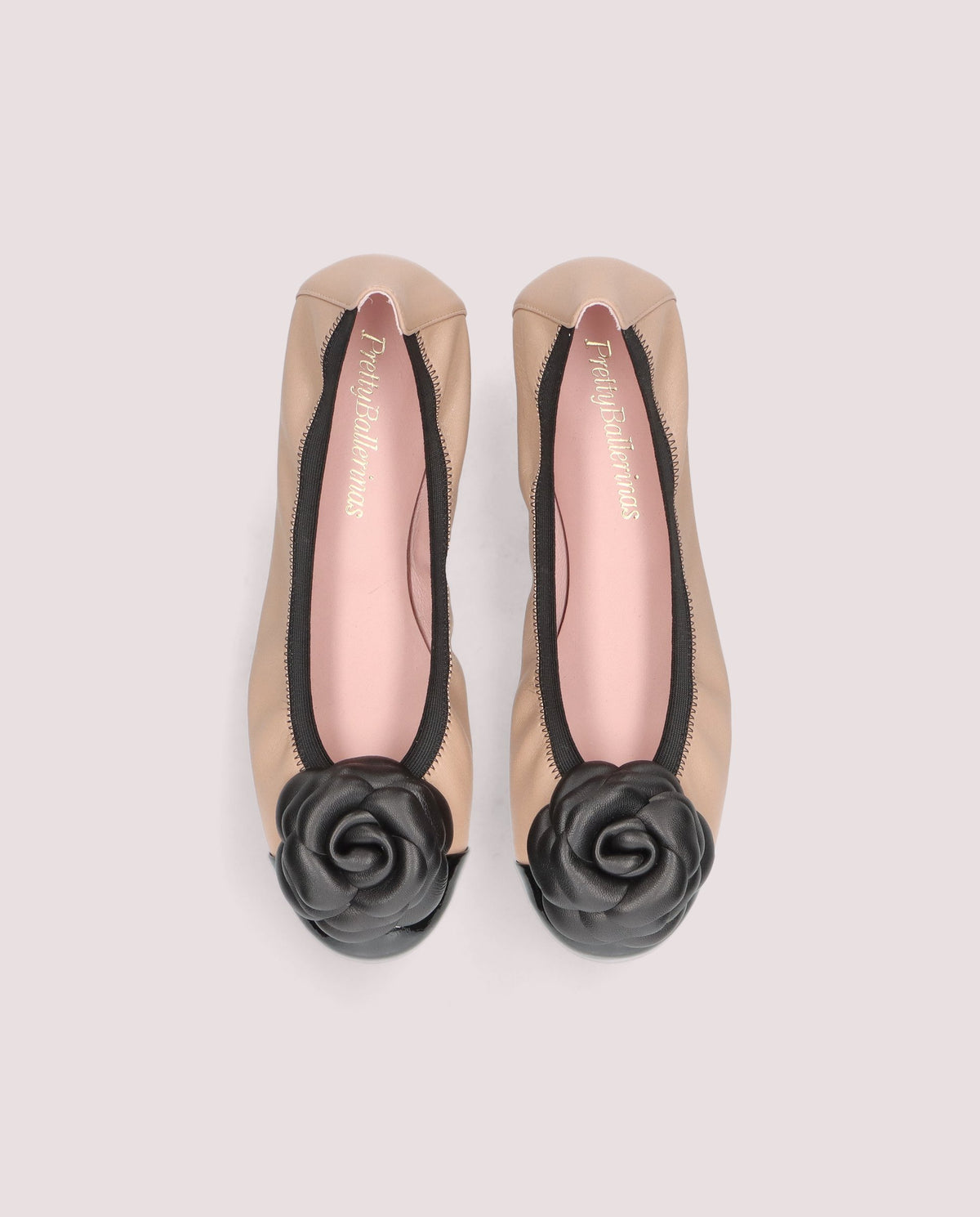 Rosario Beige Camellia Flat