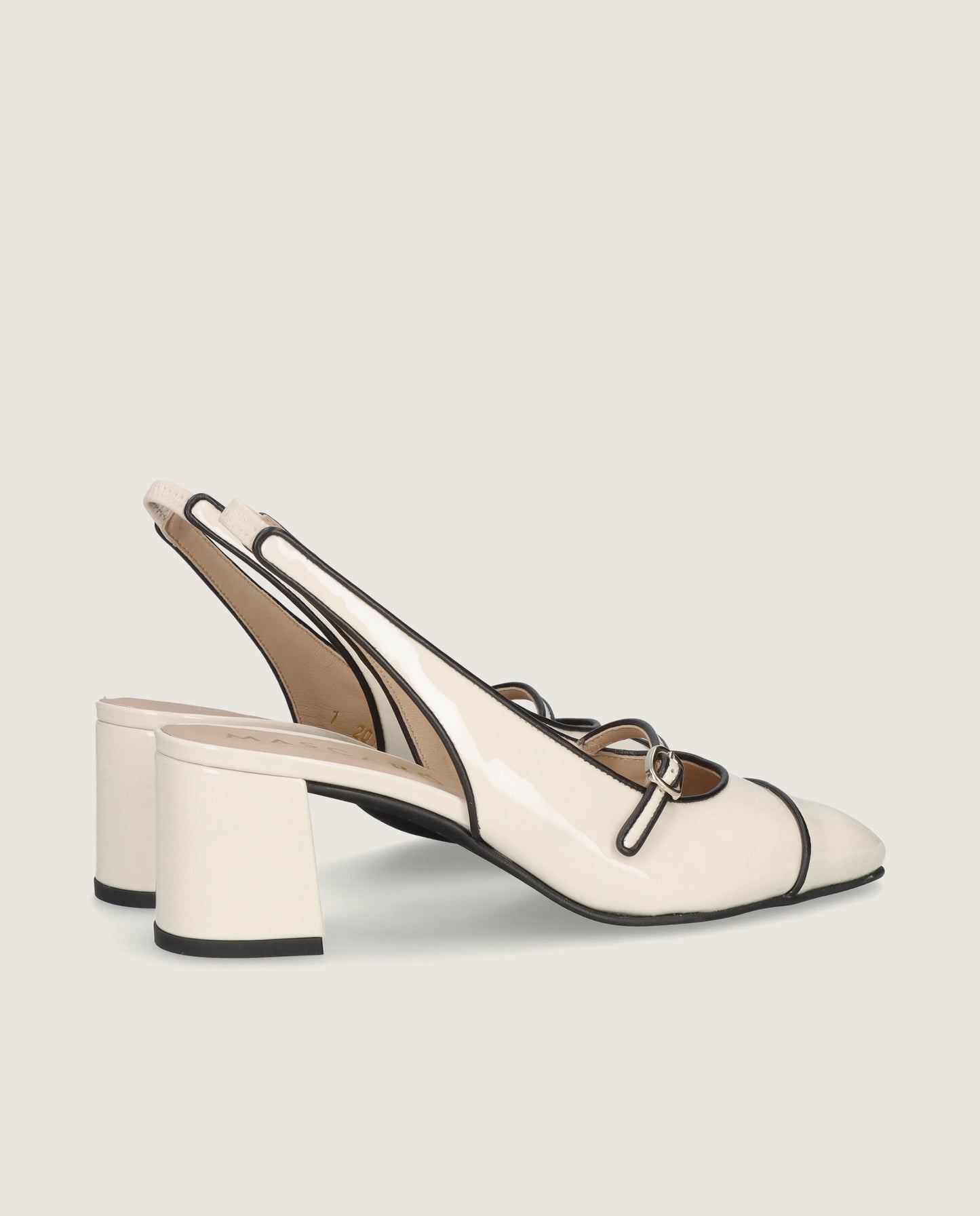 MASCARÓ COCO PATENT MARY JANE SLINGBACK