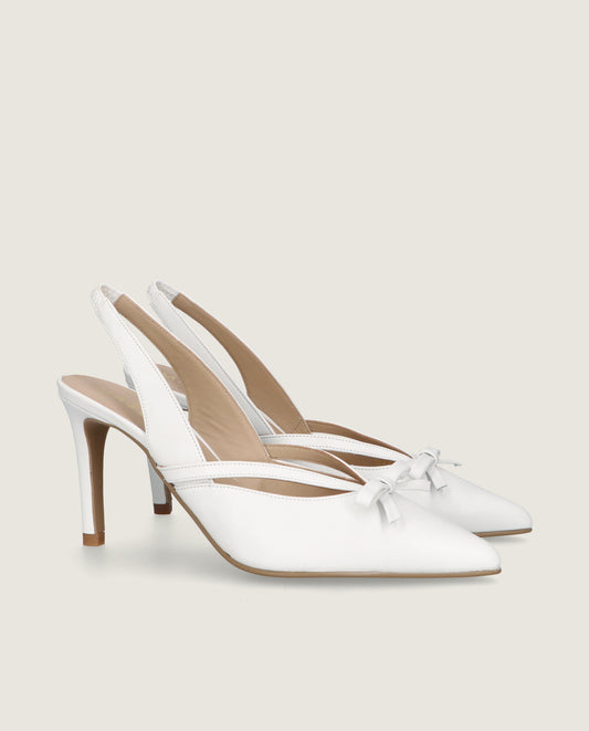 MASCARÃ“ MARILYN BOW POINTED SLINGBACK PUMP
