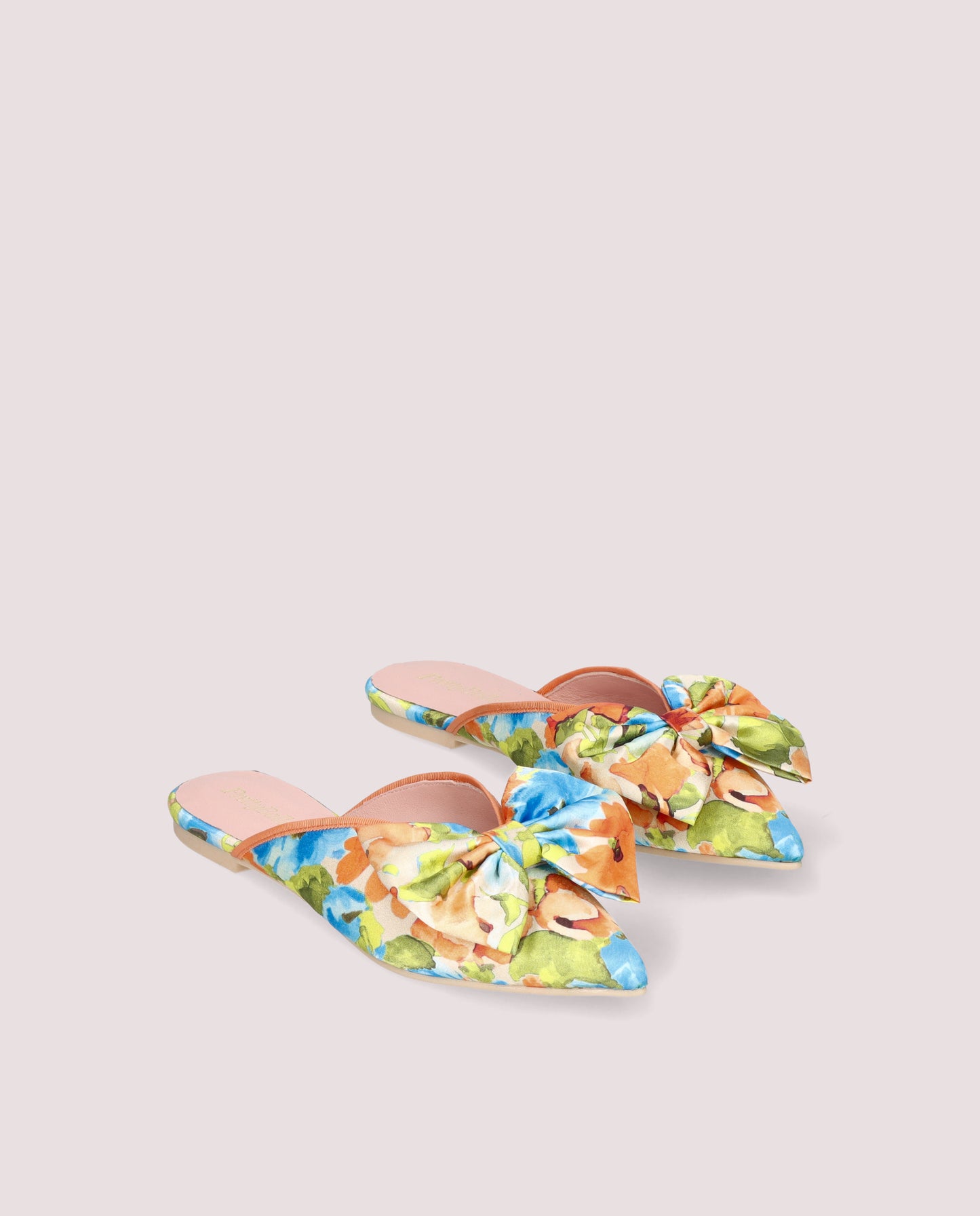 Giardino Bow Mule — Citrus Bloom
