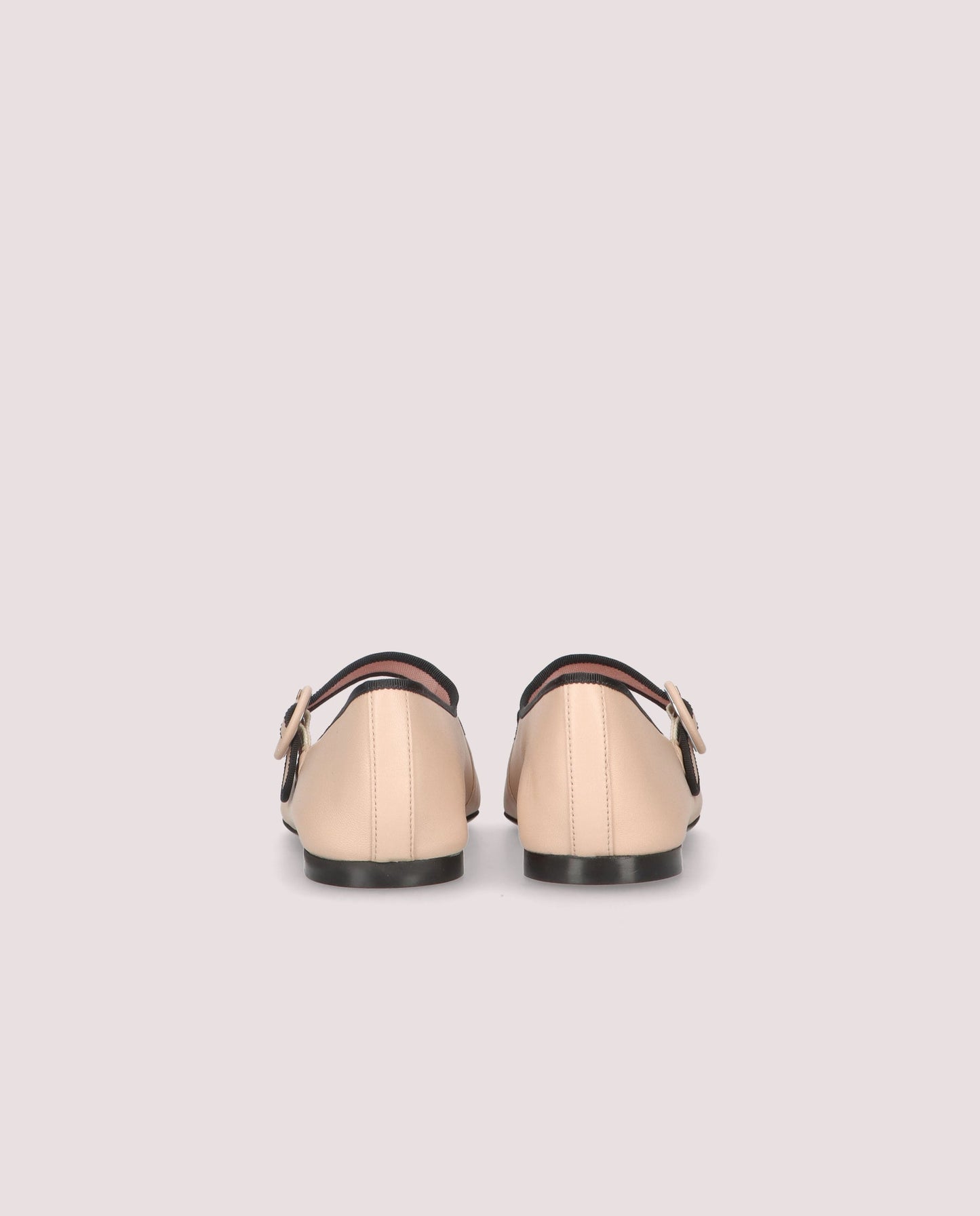 CAMILLE BALLERINA IN NUDE LEATHER