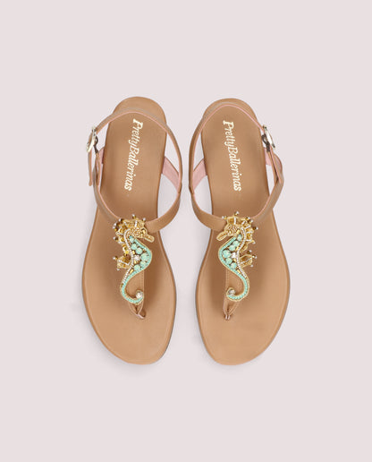 JUDY SANDAL IN TAN LEATHER