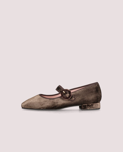 CAMILLE BROWN BALLET FLAT
