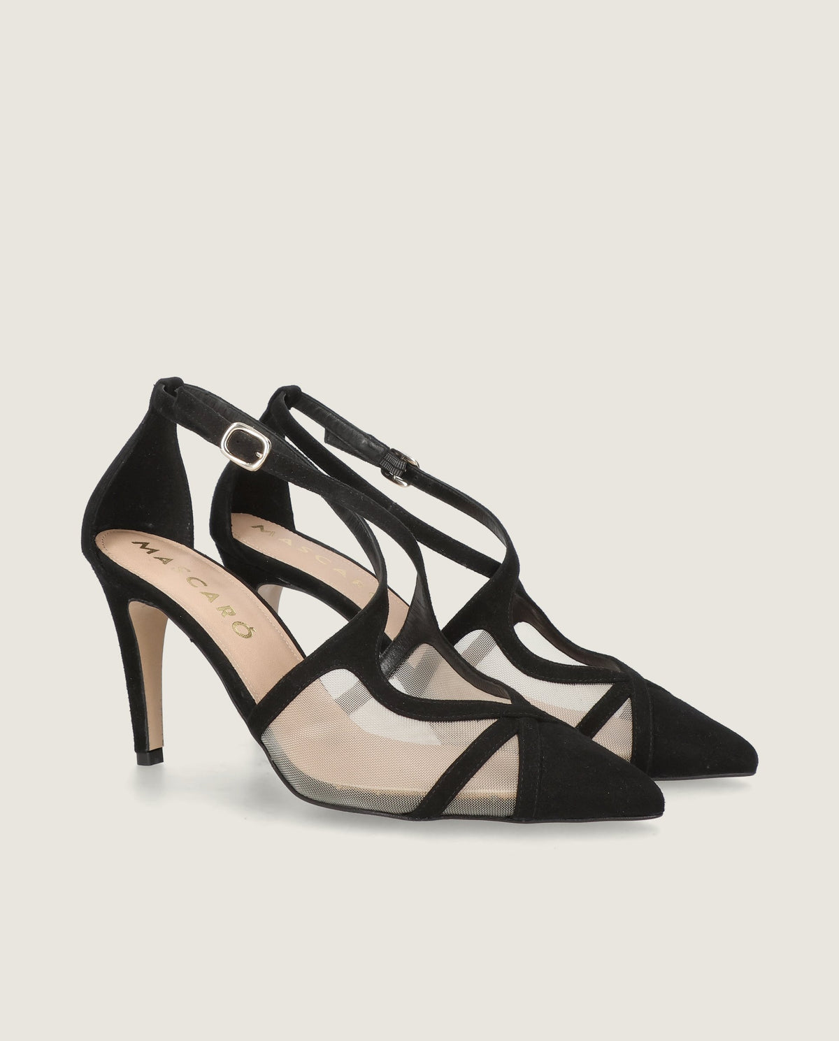Elle Black Slingback Heel