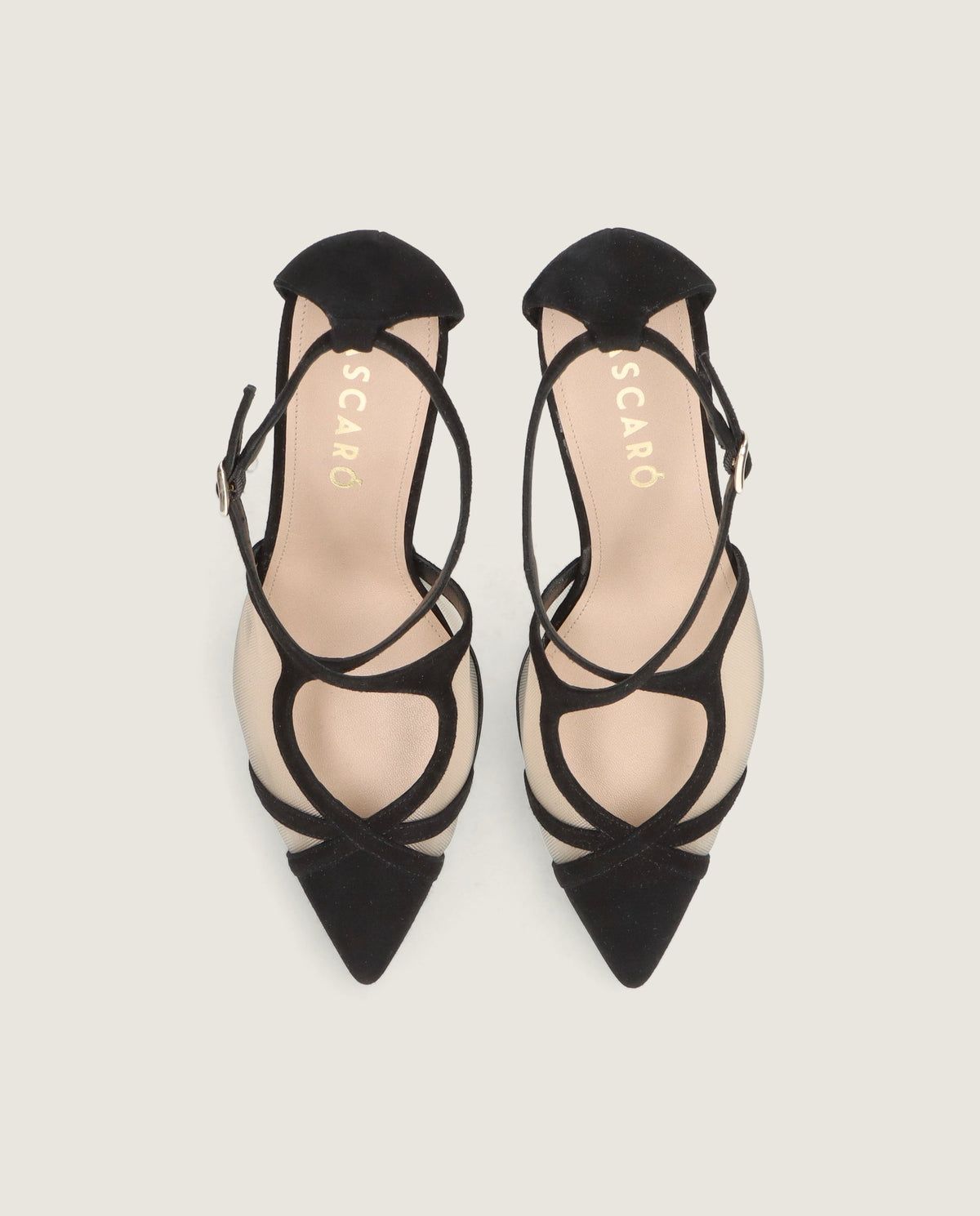 Elle Black Slingback Heel