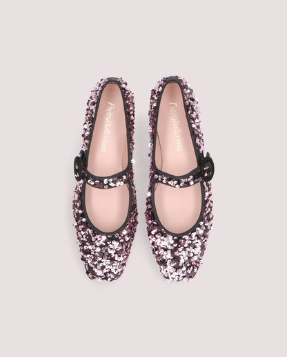 Camille Pink Sequin Mary Jane