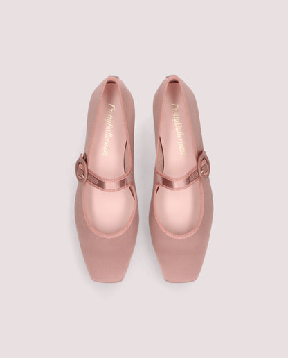 CAMILLE DUSTY PINK MARY JANE BALLET FLAT