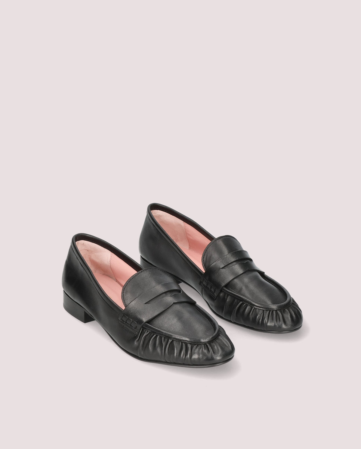 Juliette Black Loafer - angled view