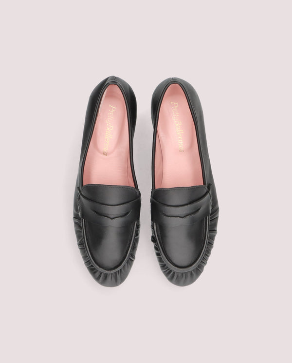 Juliette Black Loafer - top view